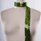 1 Yard Seaweed Green Stretch Sequins Trim Headband Stretch 1 Inch